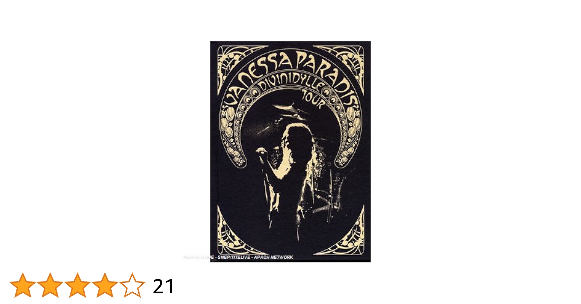 vanessa paradis   divinidylle tour 豪華限定盤 vanessa paradis divinidylle tour 豪華限定盤 CD